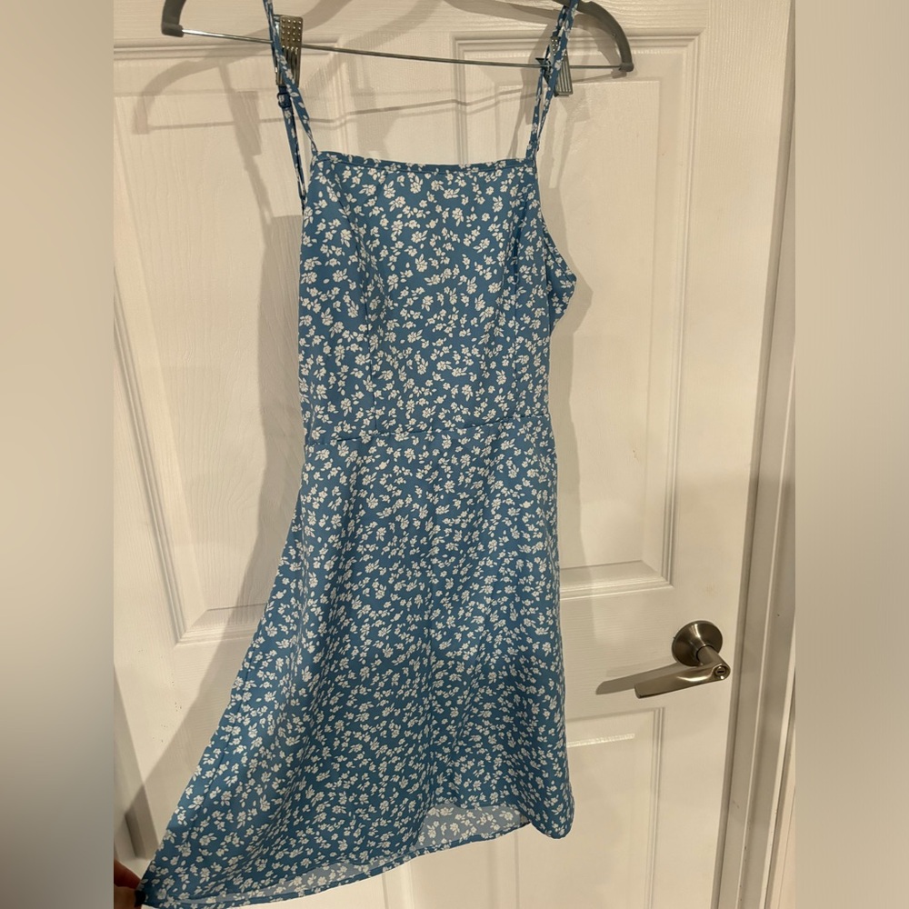 Shein Open Back Dress